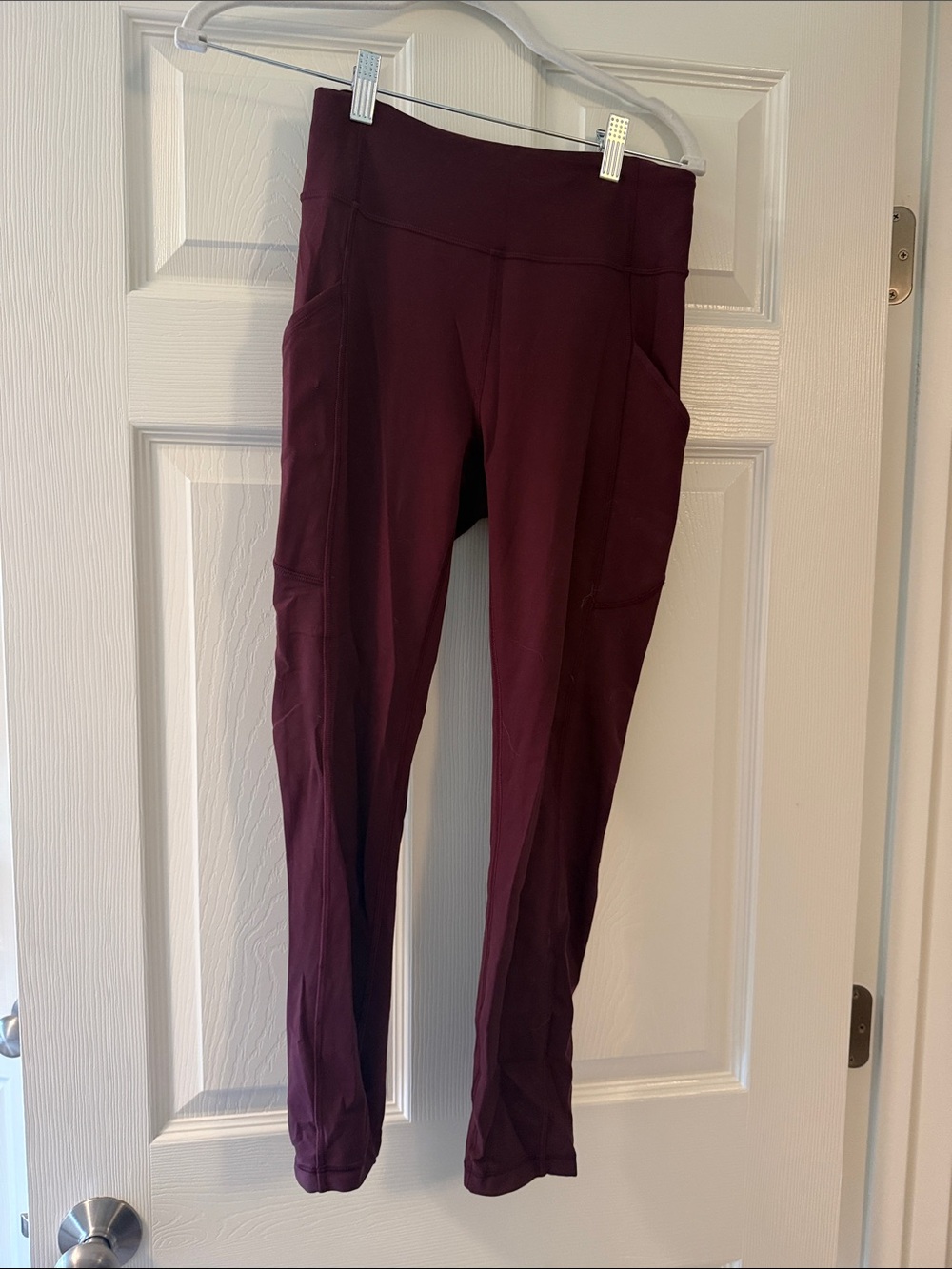 lululemon athletica Burgundy High-Rise Leggings